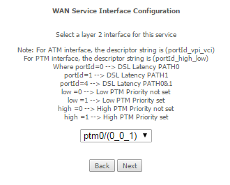 Add WAN Service 