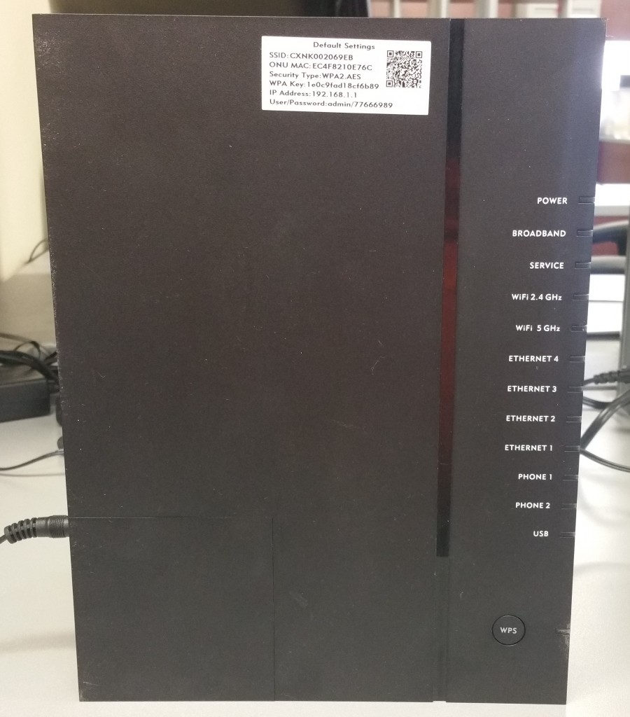 Calix 844E Front