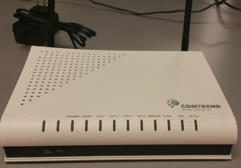 Comtrend 5374 Front