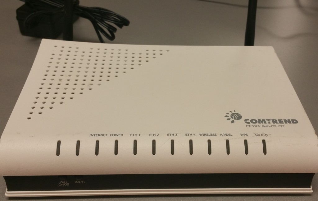 Comtrend 5374 Front