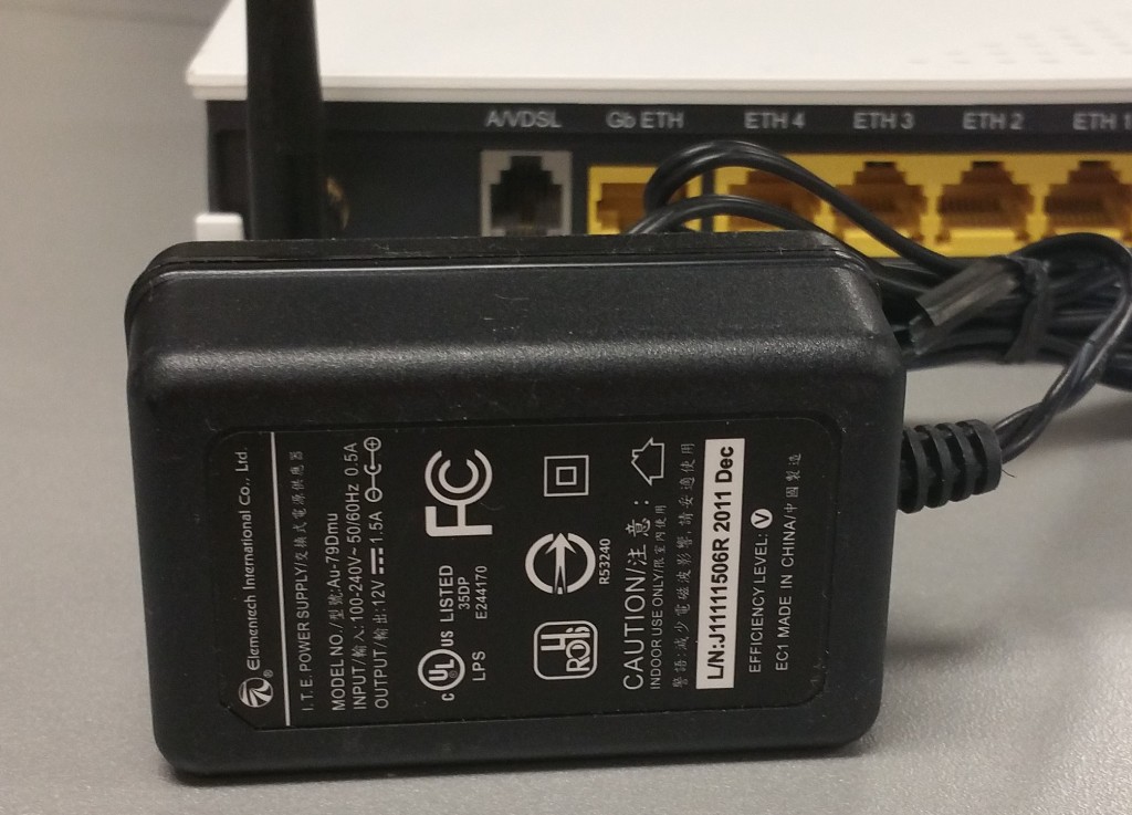 Comtrend 5374 Power Supply