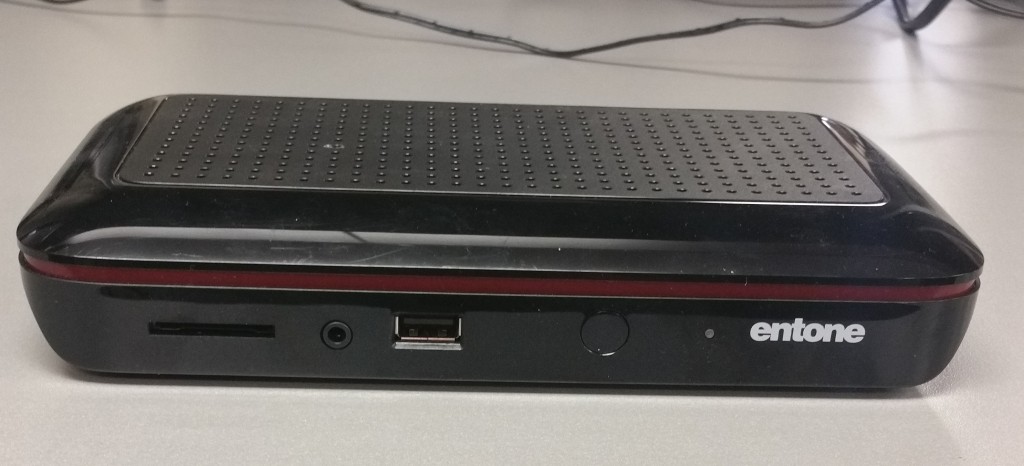 Entone Amulet 450 IPTV Standard STB Front