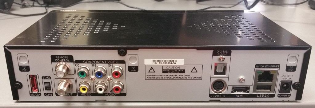 Entone Amulet HD IPTV Standard STB Back
