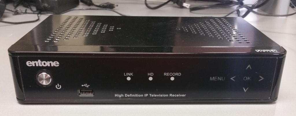 Entone Amulet HD IPTV Standard STB Front