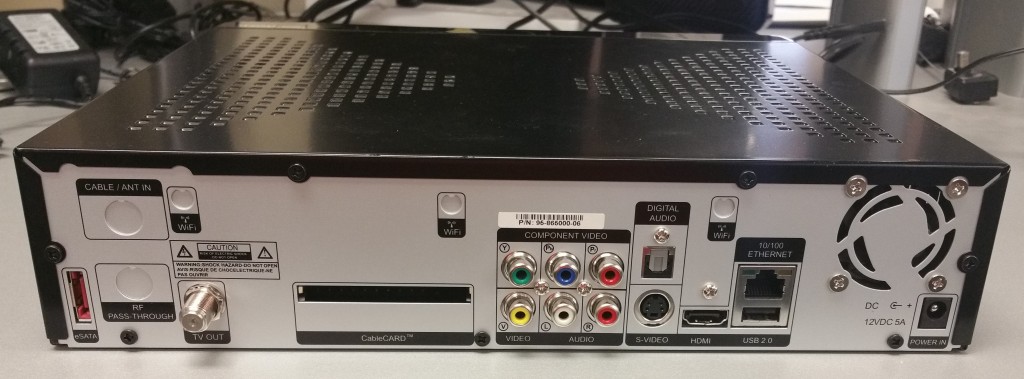 Entone Janus IPTV PVR STB Back