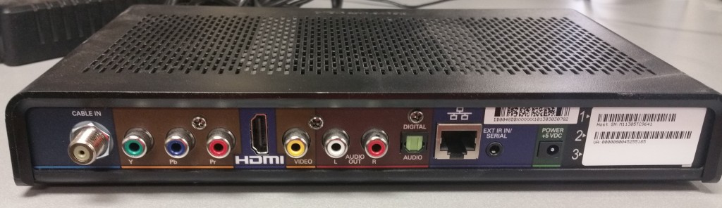 Motorolla DCX700-M Standard Cable STB Back