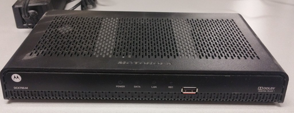 Motorolla DCX700-M Standard Cable STB Front