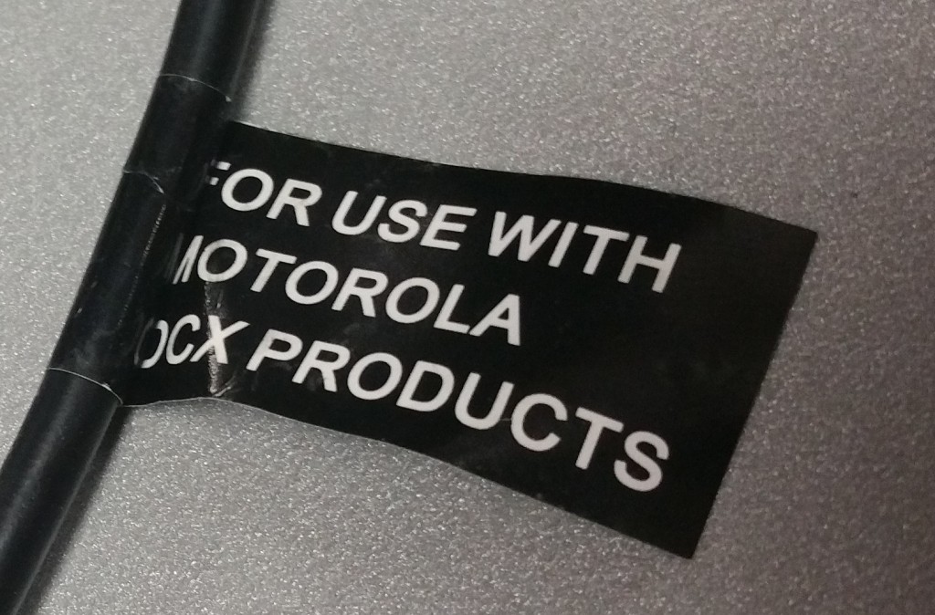 Motorolla DCX700-M Standard Cable STB Power Supply Tag Indicator
