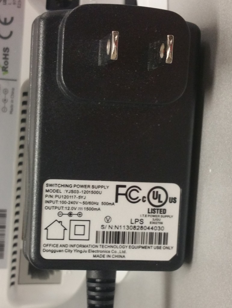 Smart rg SR505n Power Supply