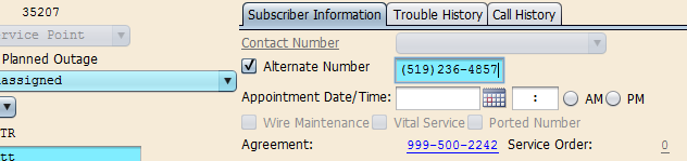 Confirm Contact Number